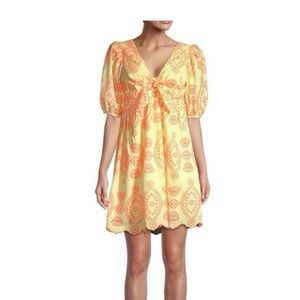 Lilly Pulitzer Yellow and Orange Dress